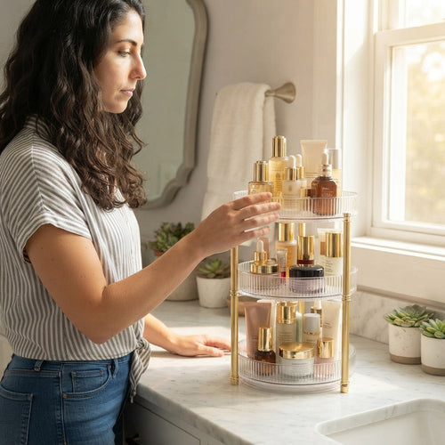 Aveniee Rotating Makeup Organizer