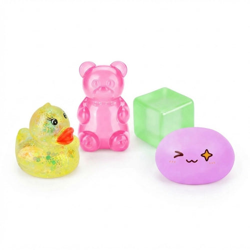 4 Pc Squishy Fidget Toy Set